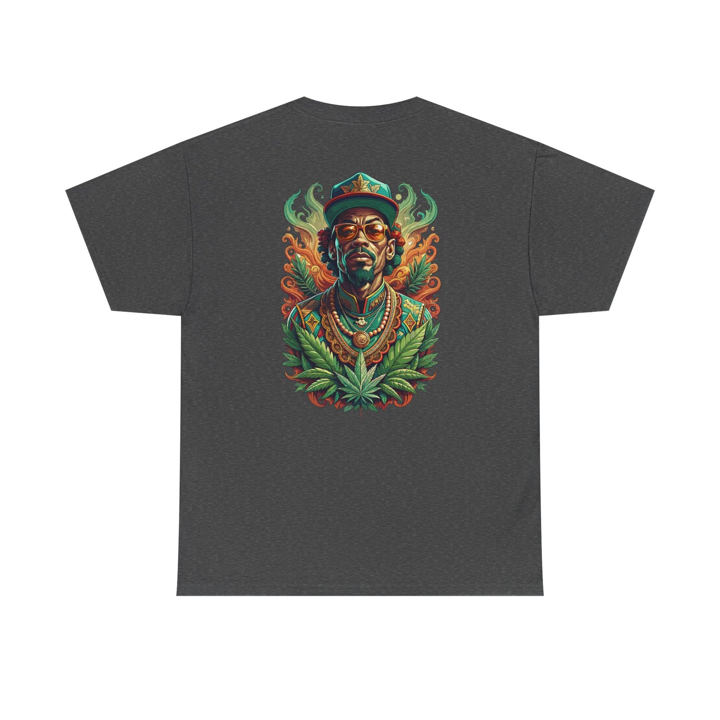 Reggae Lion Tee — Rasta Portrait Graphic T-Shirt