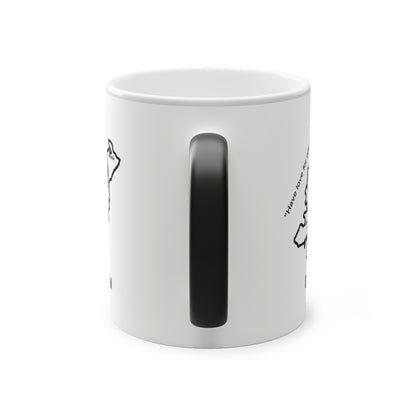 Donegal Magic Mug: Color - Changing Coffee Cup with Artistic Map Design