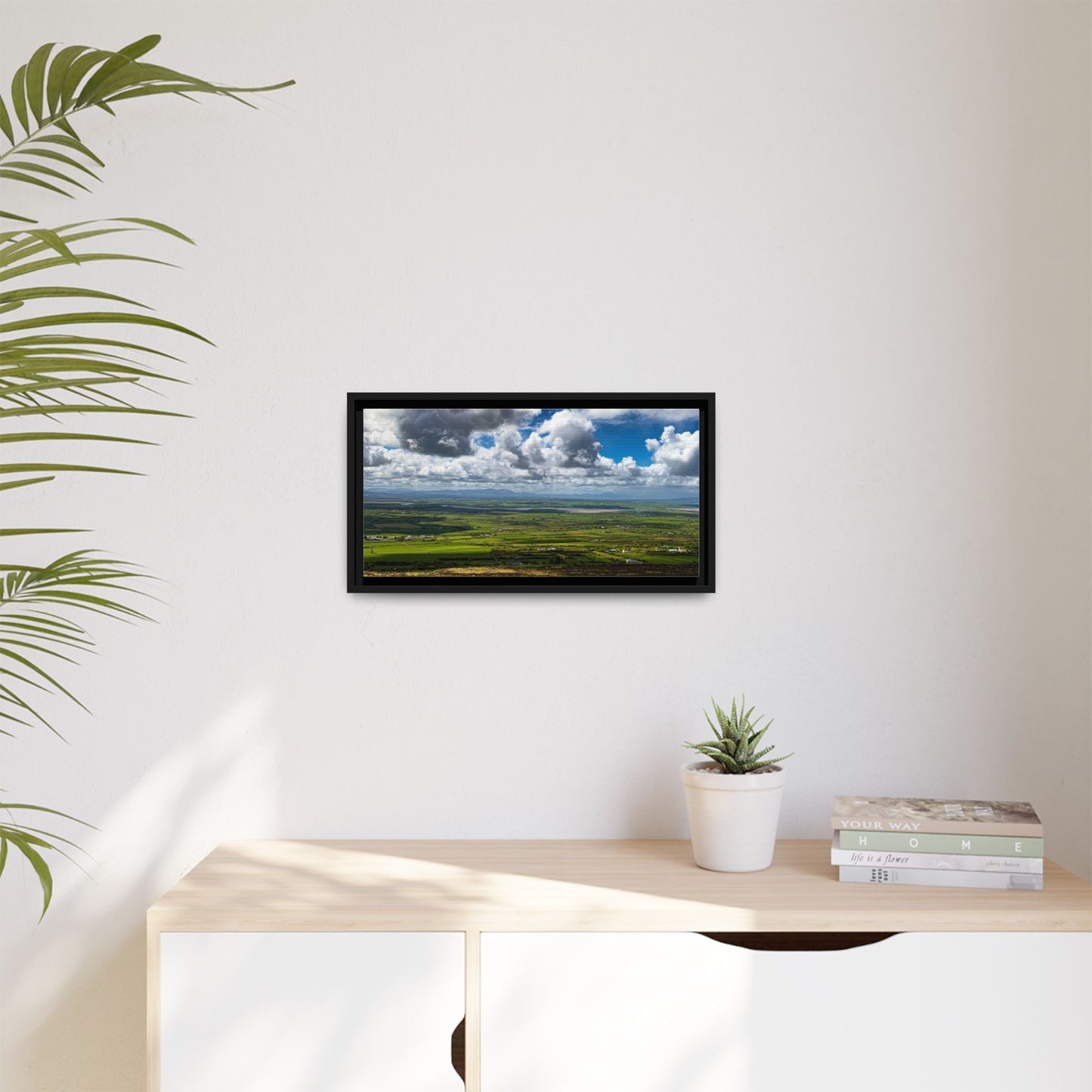 Kerry Panorama Matte Canvas, Framed (Multi-color)