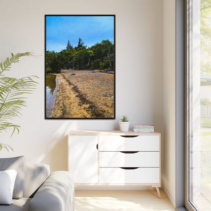Killarney Beach Matte Canvas, Framed (Multi-color)