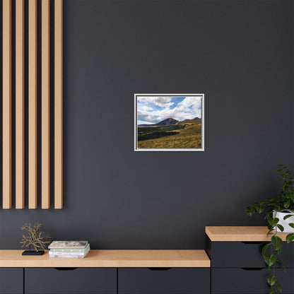 Mount Brandon Matte Canvas, Framed (Multi-color)
