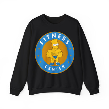 Funny Fitness Center Crewneck Sweatshirt