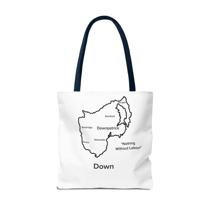 Down Tote Bag White Edition