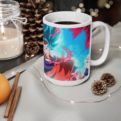 Anime-Inspired Ceramic Coffee Mug – 11oz & 15oz – Perfect for Fans
