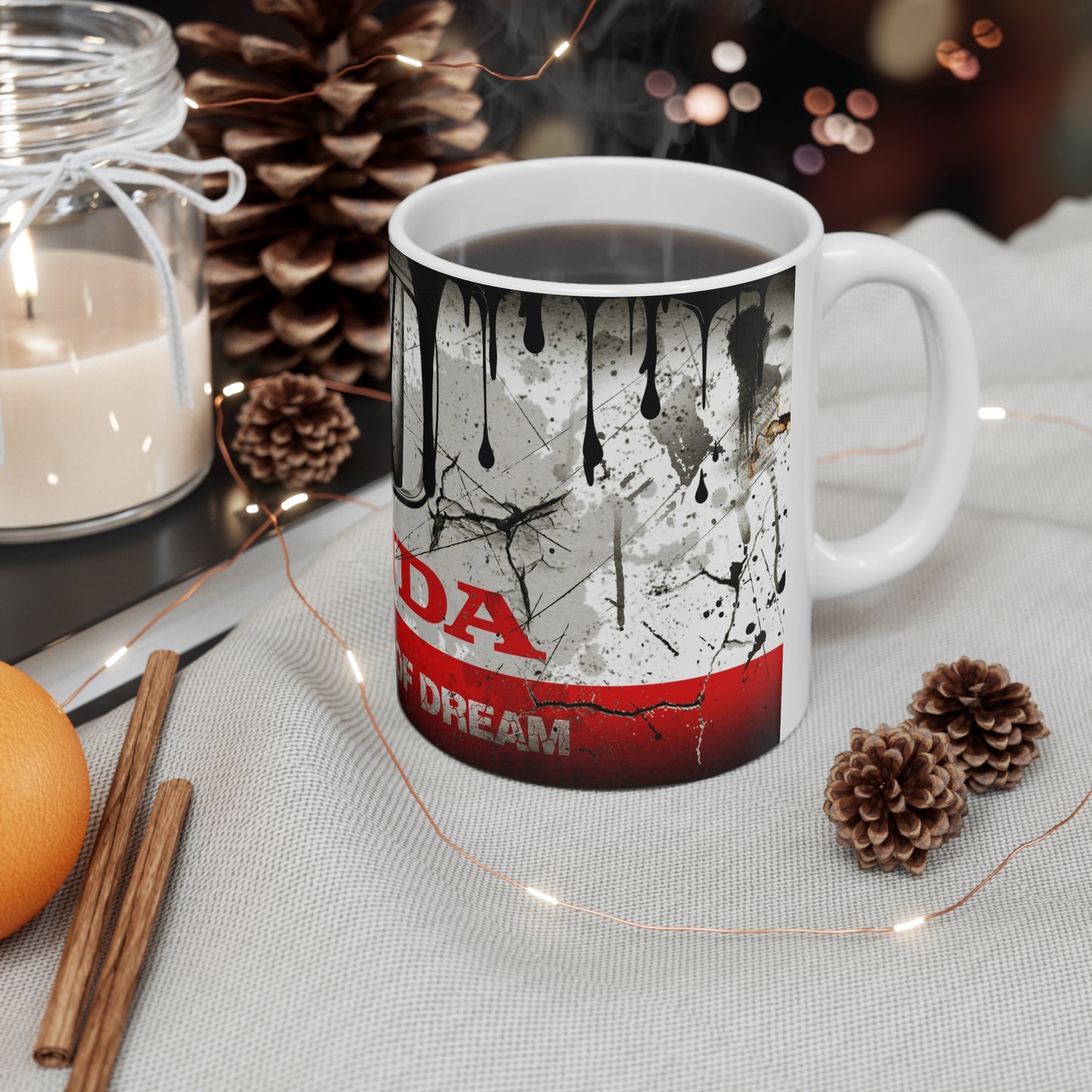 Honda Vintage Ceramic Coffee Mug - 11oz & 15oz - The Power of Dreams