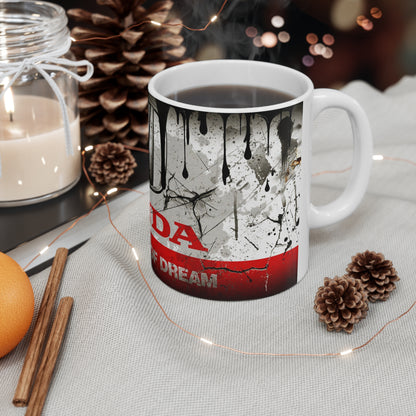 Honda Vintage Ceramic Coffee Mug - 11oz & 15oz - The Power of Dreams