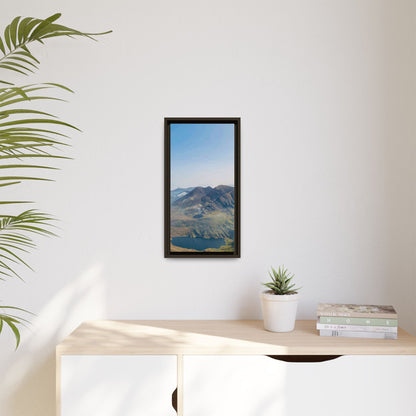 MacGillycuddy's Reeks Matte Canvas, Framed (Multi-color)