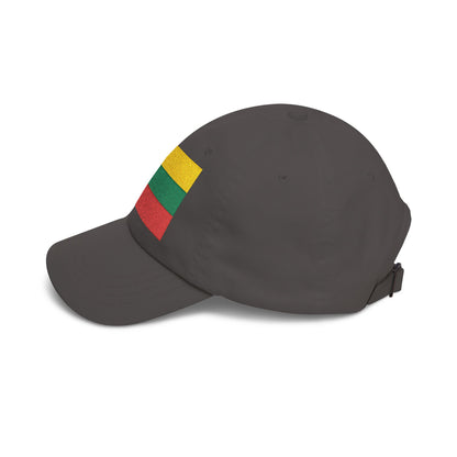 Lithuania Flag Embroidered Classic Dad Cap - Stylish Cotton Hat for Men