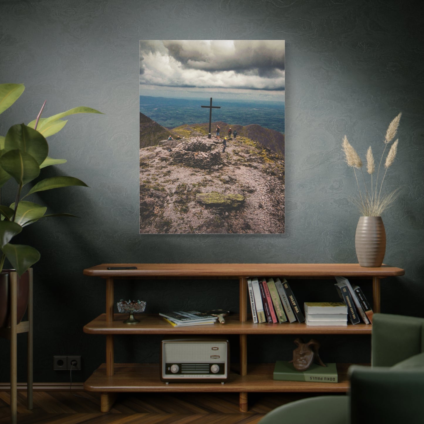 Carrauntoohil  Summit Matte Canvas, Stretched, 1.25"