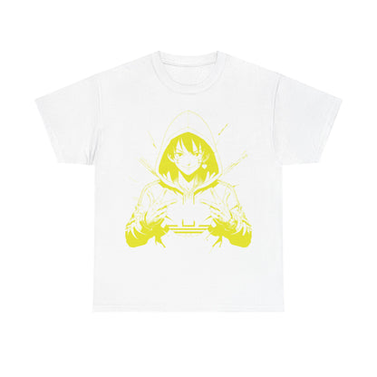 Calmness Unisex Heavy Cotton Tee Yellow