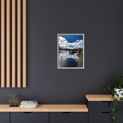 Lake Matte Canvas, Framed (Multi-color)