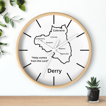 Derry County Wall Clock