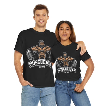 Muscle Gym Unisex Heavy Cotton Tee