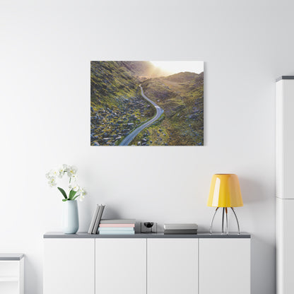 Valley Road Matte Canvas, Stretched, 1.25"