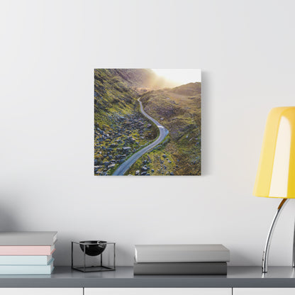 Valley Road Matte Canvas, Stretched, 1.25"