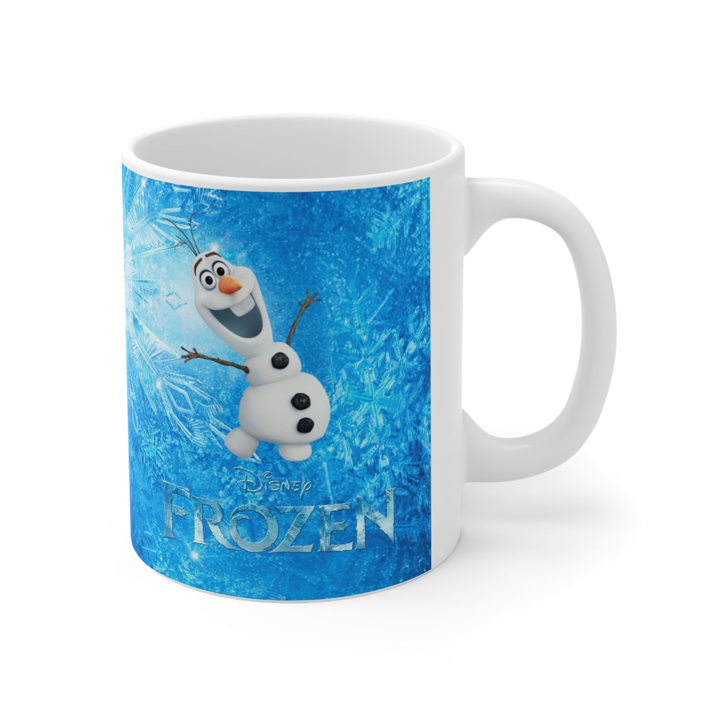 Frozen-Themed Ceramic Coffee Cup Set | 11oz & 15oz | Perfect for Fans