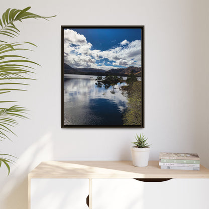 Lake Matte Canvas, Framed (Multi-color)