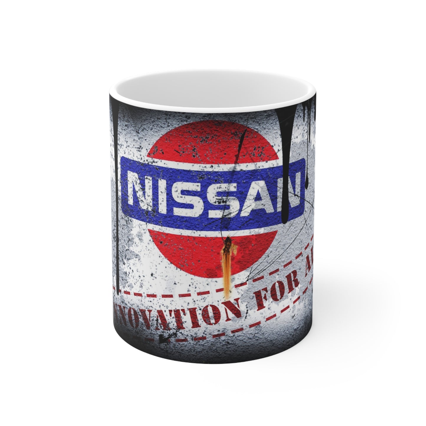 Nissan Innovation Ceramic Coffee Cups - 11oz & 15oz Mugs