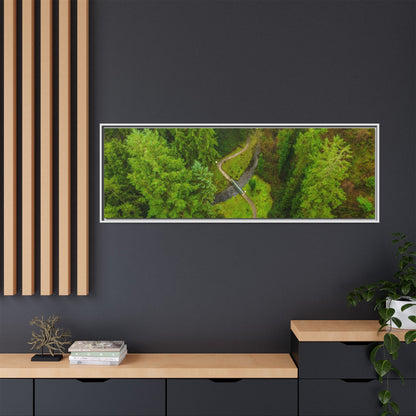 Glanageenty Forest Matte Canvas, Framed (Multi-color)