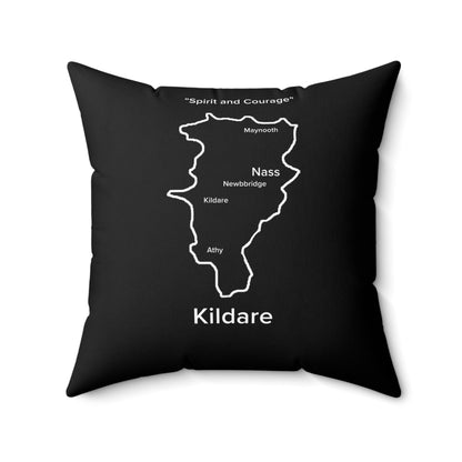 Kildare Spun Polyester Square Pillow Black Edition 4 Sizes