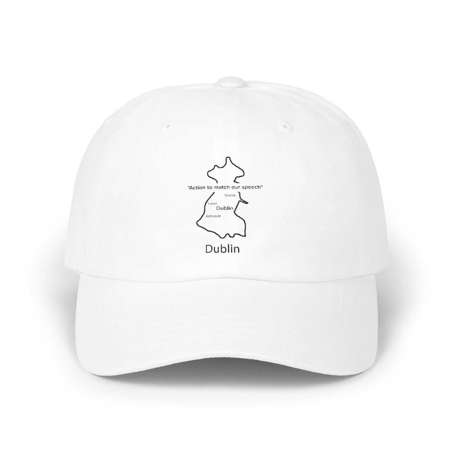 Dublin - Stylish White Hat for Everyday Wear