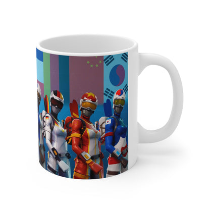 Fortnite-Themed Ceramic Coffee Cups - 11oz & 15oz - Perfect Gamer Gift