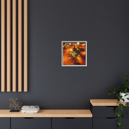 Listowel Church Matte Canvas, Framed (Multi-color)