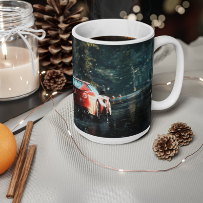 Need for Speed Ceramic Coffee Mug - 11oz & 15oz Racing Design