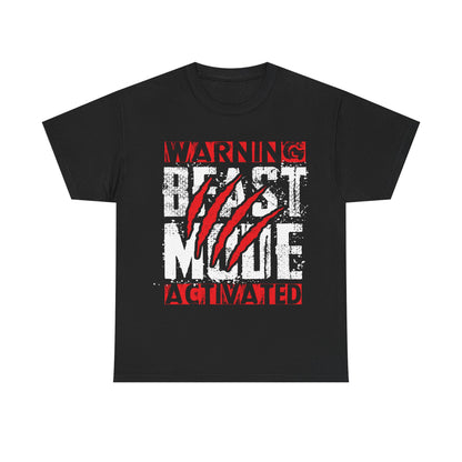 Warning Unisex Heavy Cotton Tee