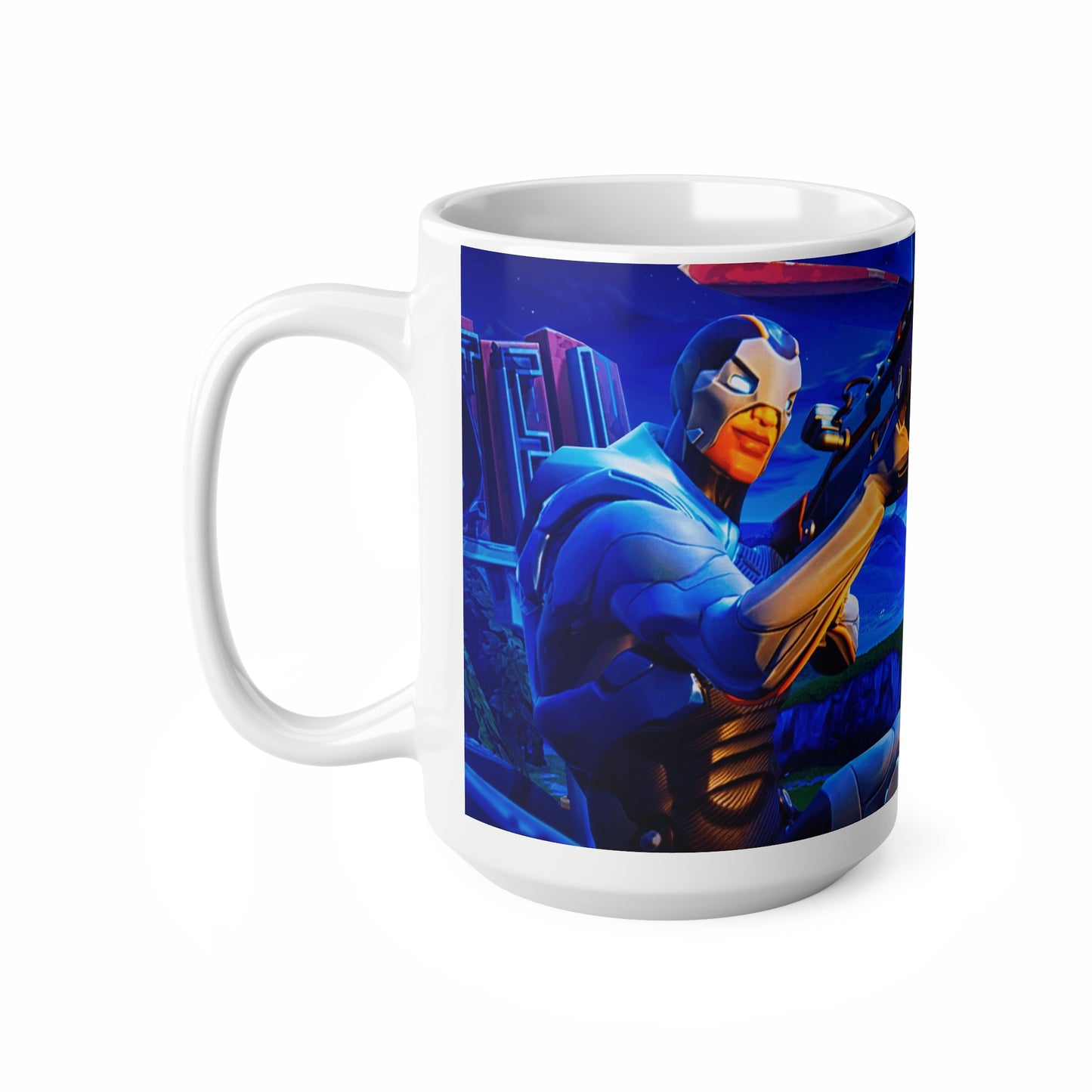 Heroic Ceramic Coffee Cups - 11oz & 15oz | Bold Action Design for Gamers