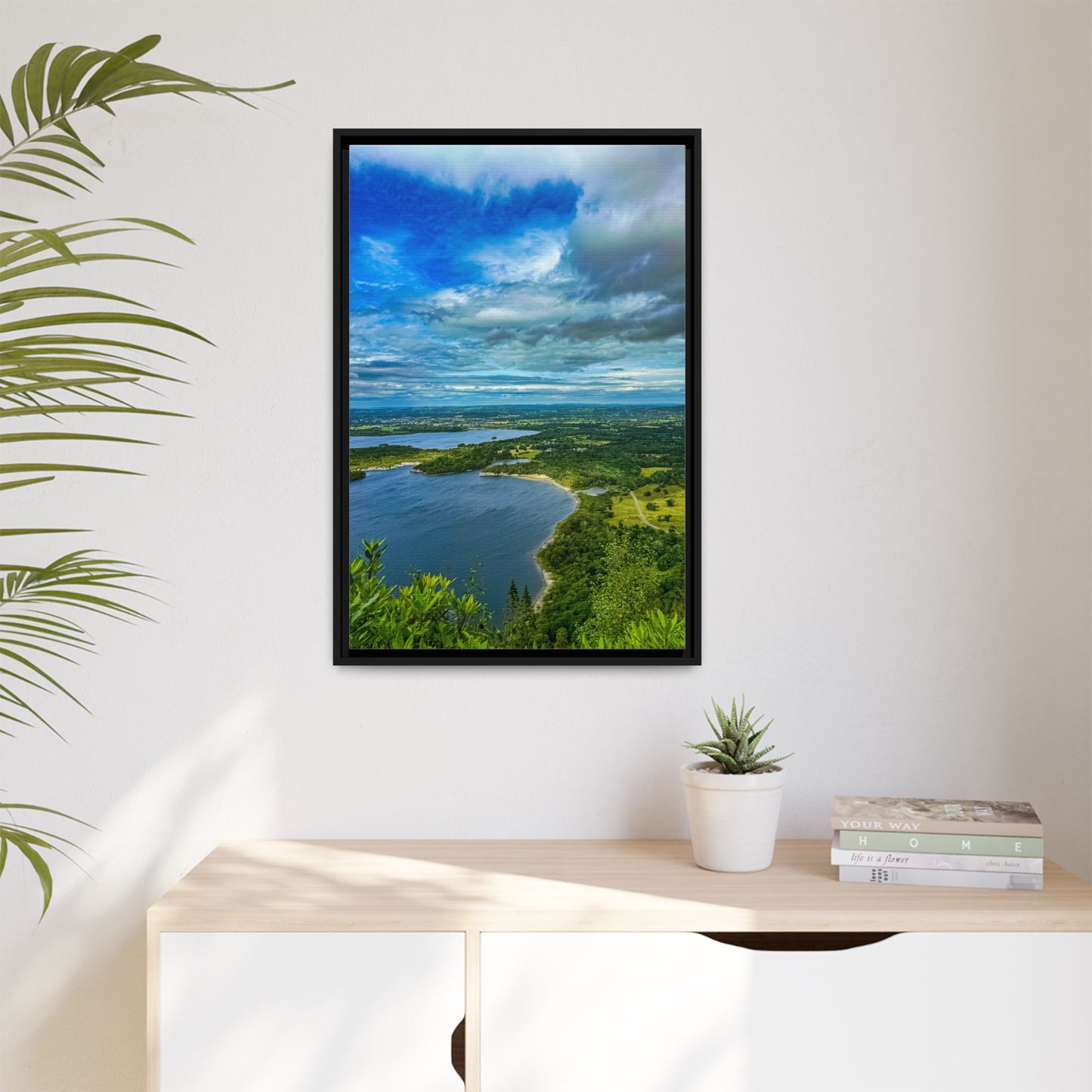 Killarney Trail 2 Matte Canvas, Framed (Multi-color)