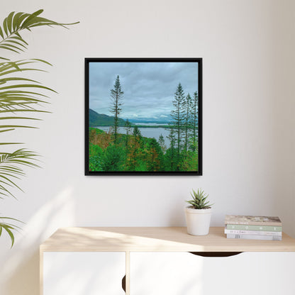 Torc Mountain Trail 2 Matte Canvas, Framed (Multi-color)