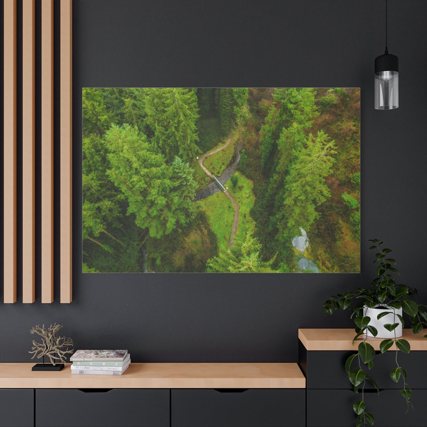 Glanageenty Forest Matte Canvas, Stretched, 1.25"