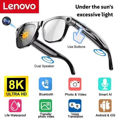 Lenovo AI Smart Glasses 8K HD