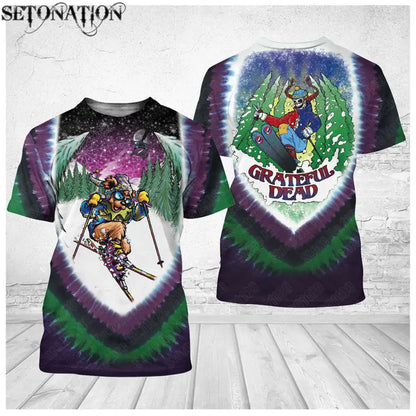 Gratefuling Dead Classical Basketball 3D-printed t-shirts
