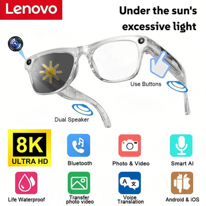 Lenovo AI Smart Glasses 8K HD