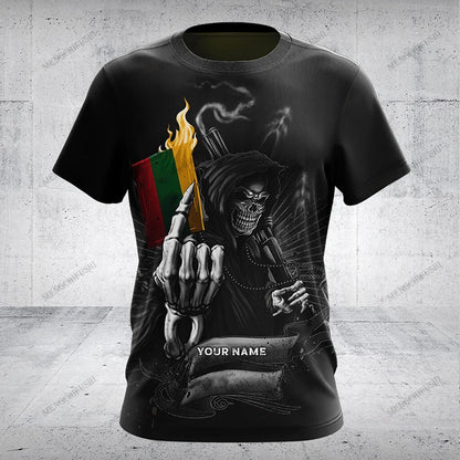 Custom Name Lithuania T-shirts Soft Sportswear