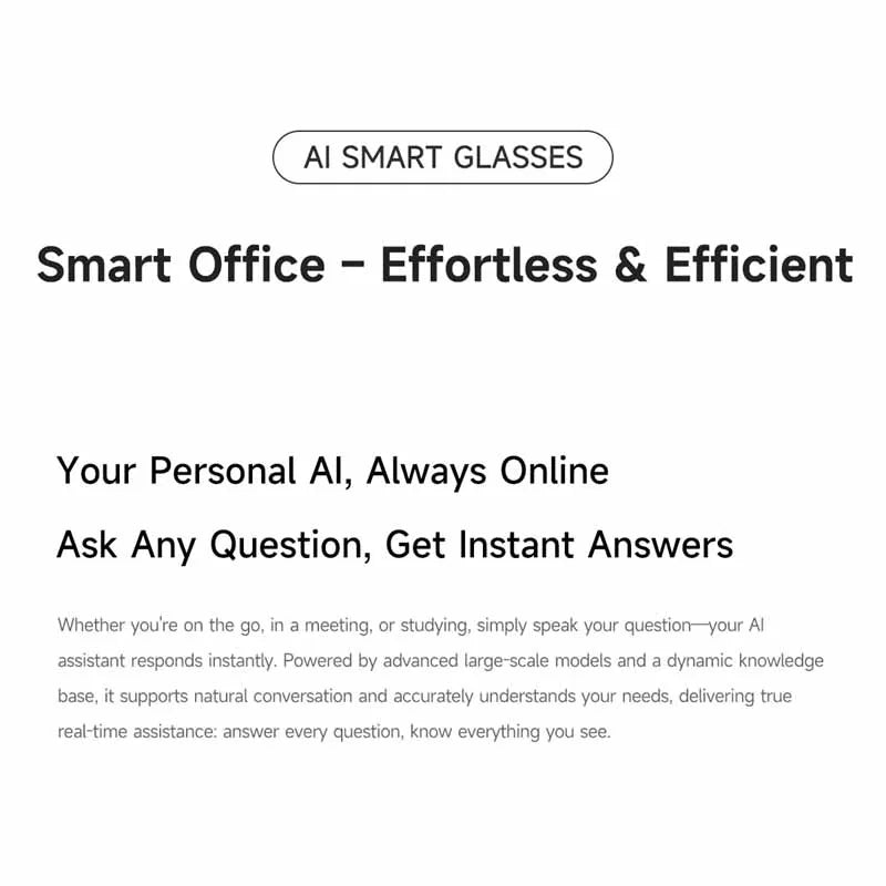 Xiaomi AI Smart Glasses