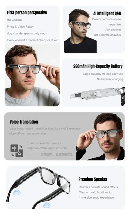 Xiaomi 8K HD AI Smart Glasses Photochromic