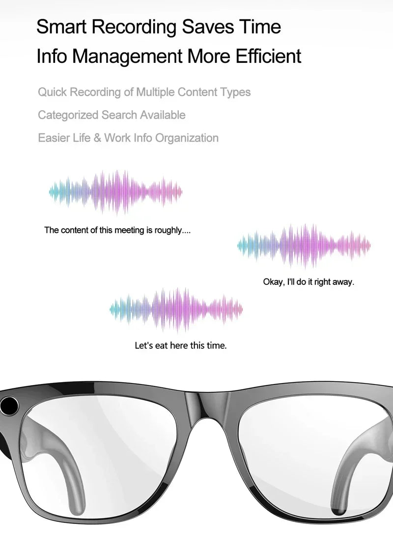 Xiaomi 8K HD AI Smart Glasses Photochromic